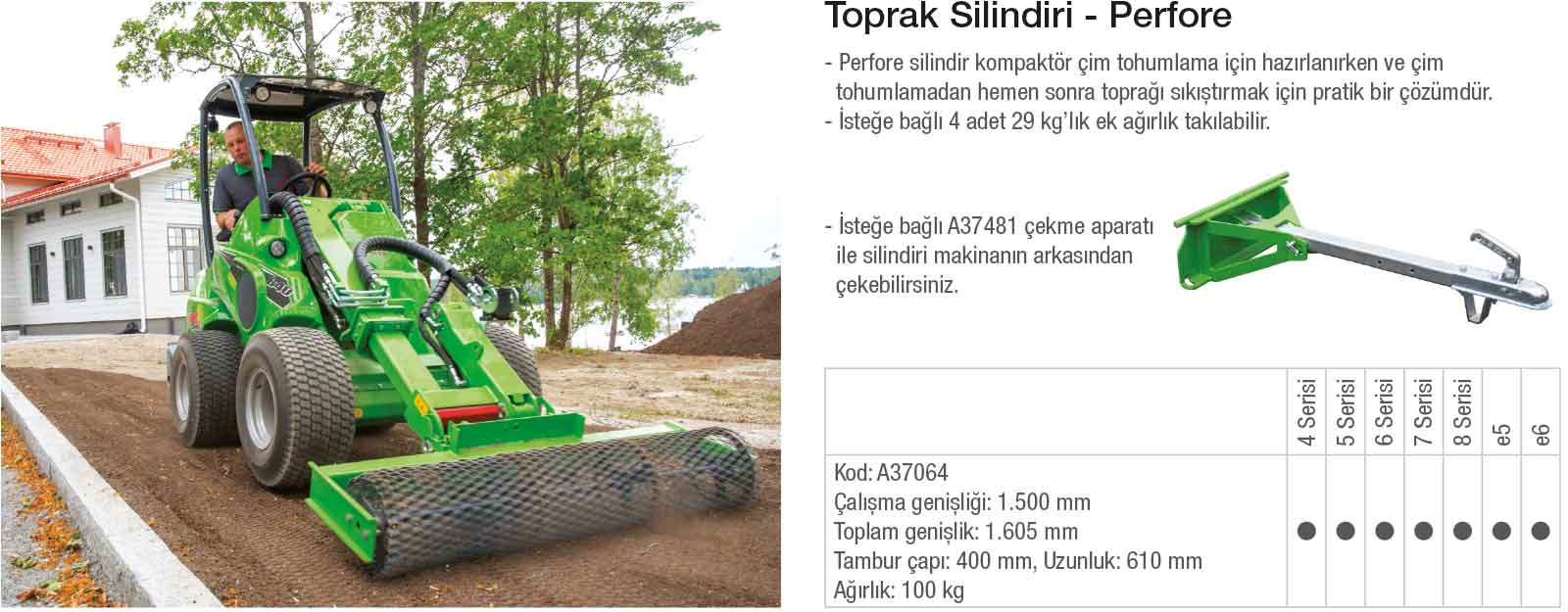 Avant Mini Yükleyici Ataşmanı