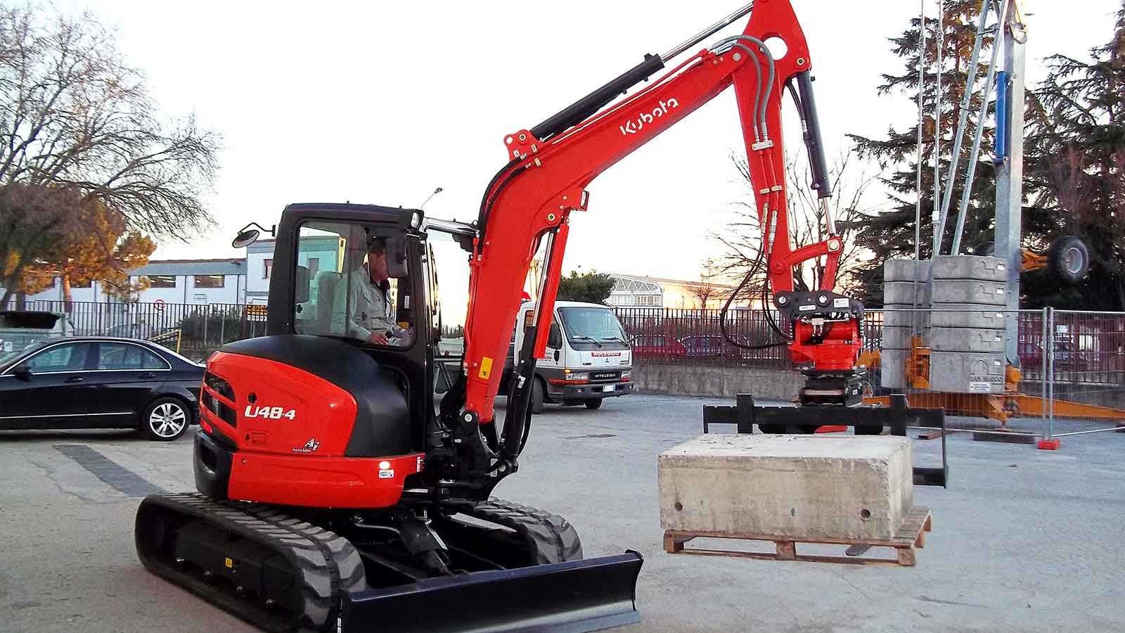 Kubota Mini Ekskavatör Ataşmanları