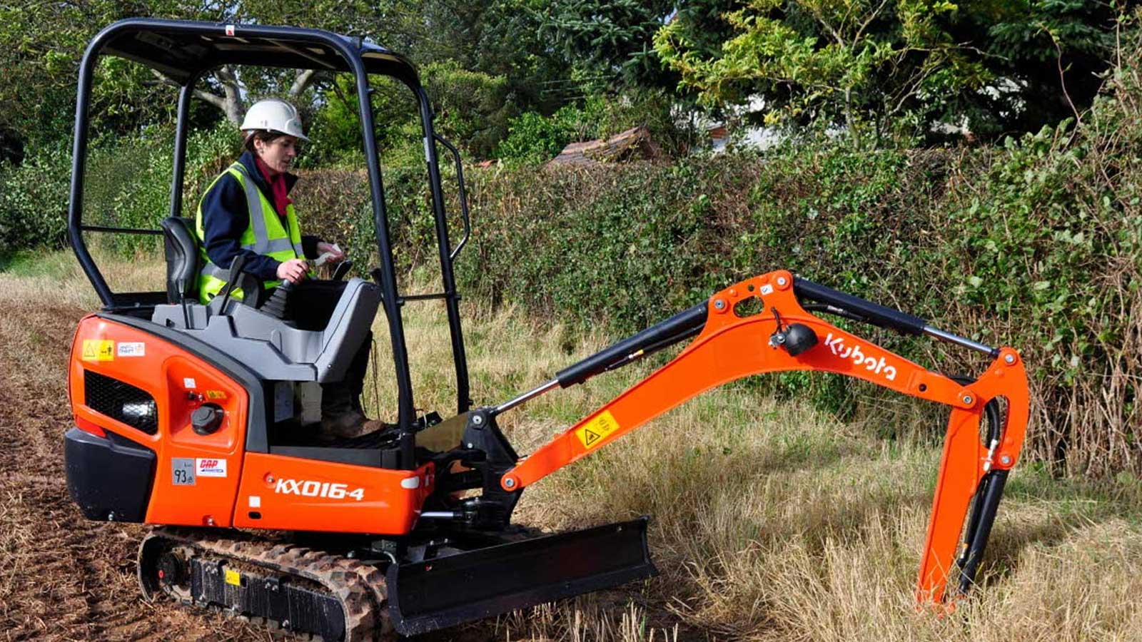 Kubota KX016-4 Mini Ekskavatör