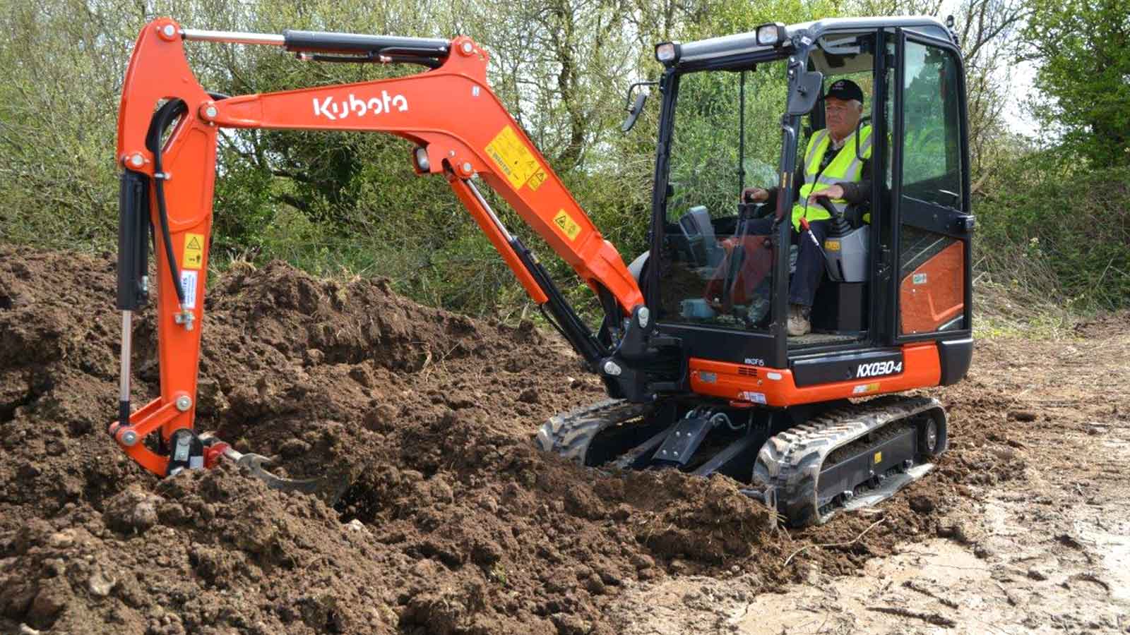 Kubota KX030-4 Mini Ekskavatör