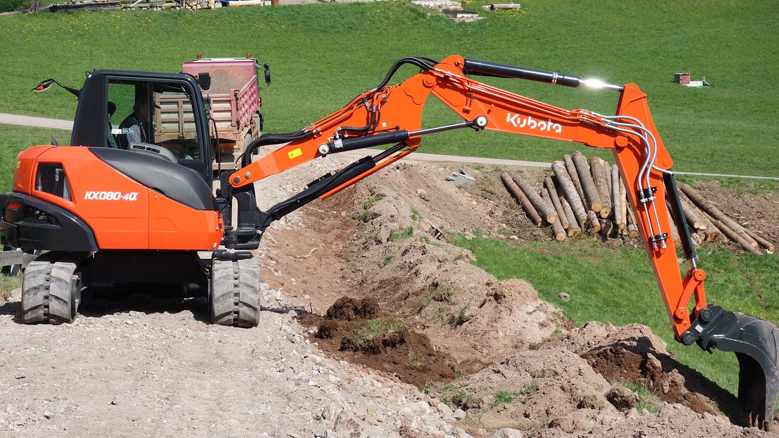 Kubota KX080-4 Mini Ekskavatör