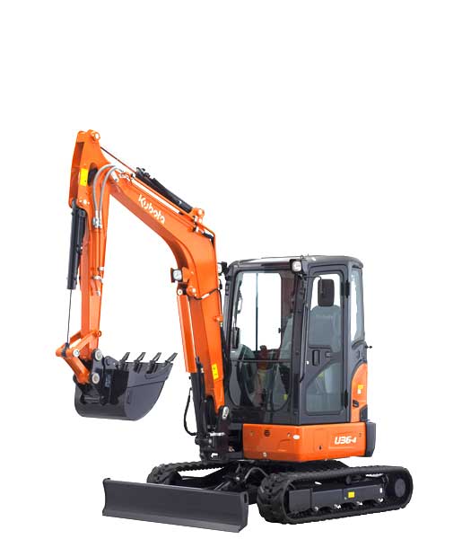 Kubota U36-4 Mini Ekskavatör